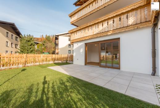 Apartamento con jardín de alta calidad en venta en Fuschl - zona tranquila en el centro de Fuschl am See