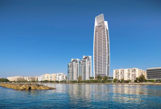 Utmärkta lägenheter på Cypern med underbara utsikter över staden Limassol
