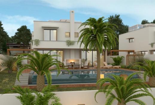 New villa by the sea