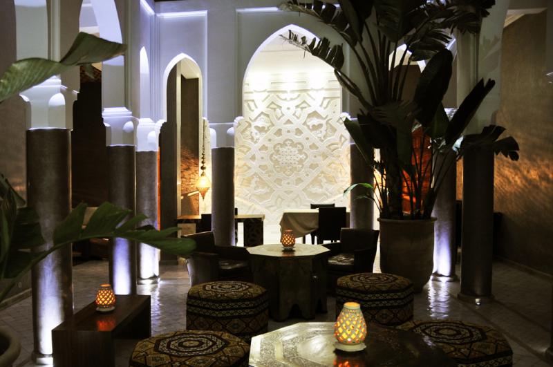 Exkluzívní hotel ve městě Marráké