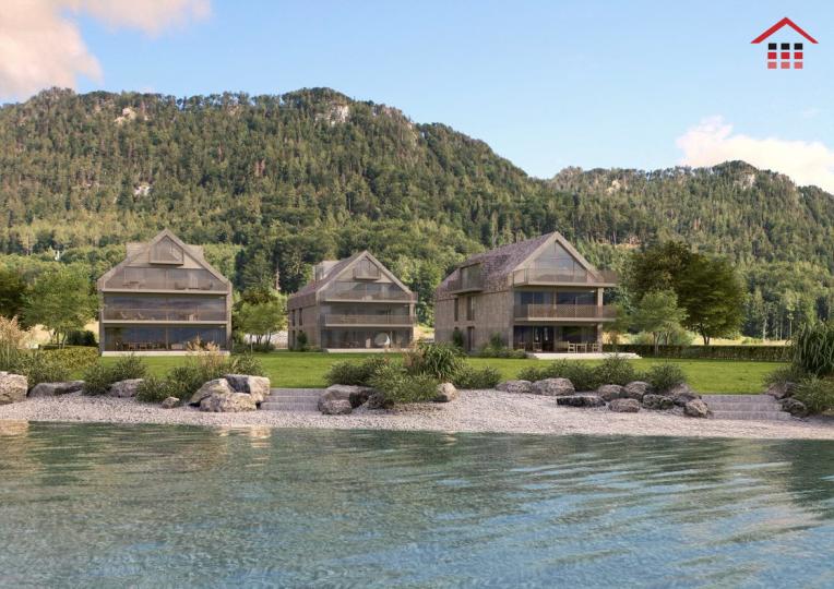 “Living by the Lake” new building project directly on Lake Attersee
