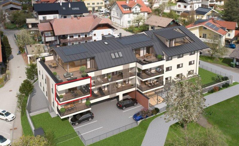 BV Poidl Zell am Moos / Am Irrsee 3-sobni stan s balkonom