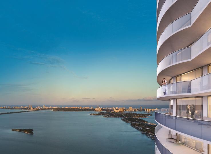 ARIA ON THE BAY – Luxurious apartments with fantastic sea view and Miami city views