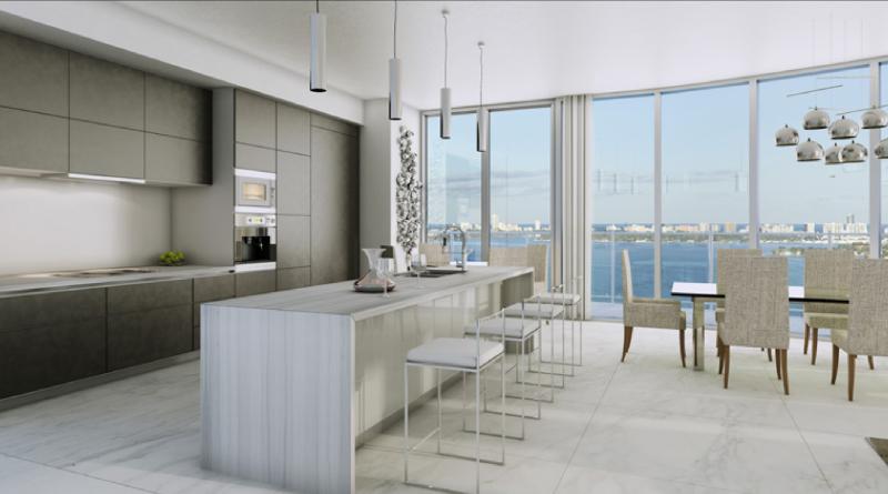 ARIA ON THE BAY - Luxuriöse Apartments mit traumhaften Ausblicken auf das Meer und die Stadt Miami