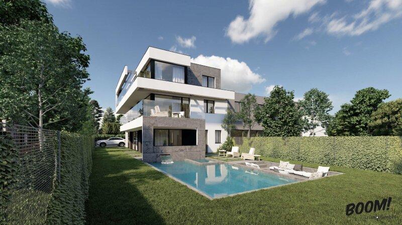 Luxusní život ve vyhlídce: stavební pozemek s plánovanou výstavbou vily v Perchtoldsdorfu