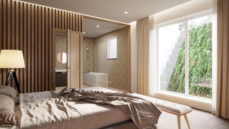 Първокласен нов градински апартамент на 2 етажа на отлично място в Мюнхен-Лайм