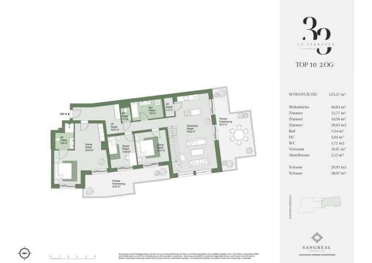 LA TERRAZZA Nagyszerű kilátás | Legjobb 4 szobás tetőtéri lakás | 2 terasz + tetőterasz, kilátással a szőlőültetvényekre