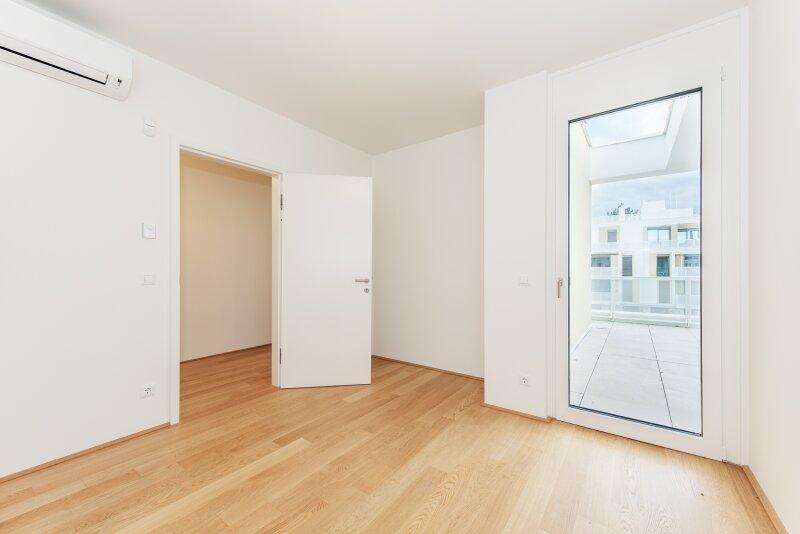Appartement au dernier étage avec terrasse au niveau de vie dans un endroit calme à Döbling