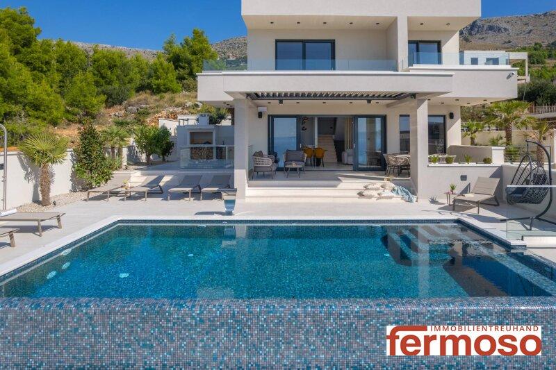 Fantastische villa in Split met panoramisch uitzicht