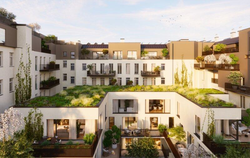 Charmig 3-rums ny lägenhet med balkong - QUARTIER NEUE MITTE