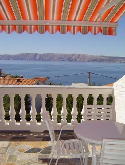 Logement avec vue de rêve sur la mer