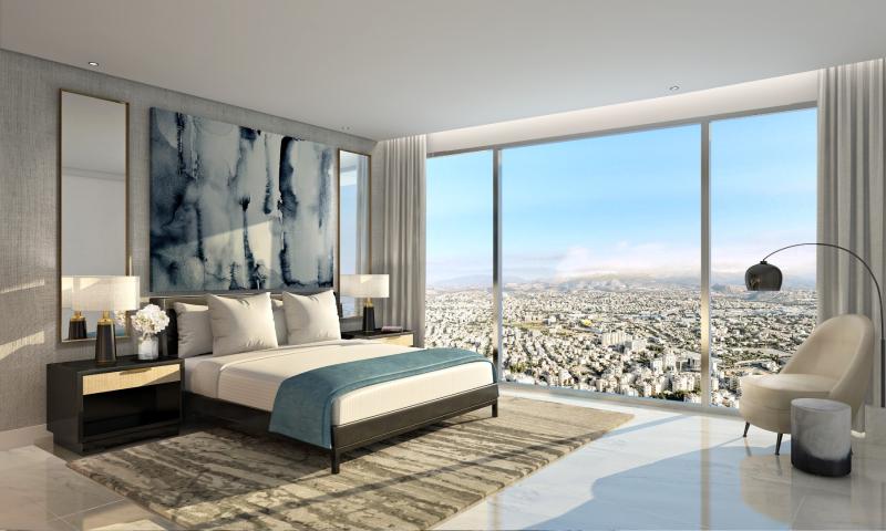 Appartamenti eccellenti a Cipro con viste magnifiche sulla città di Limassol