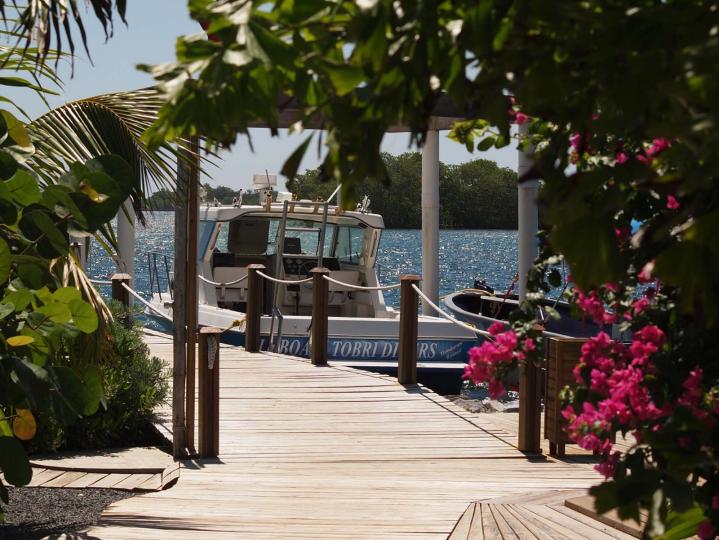 Fantástico resort para buceo en Honduras.